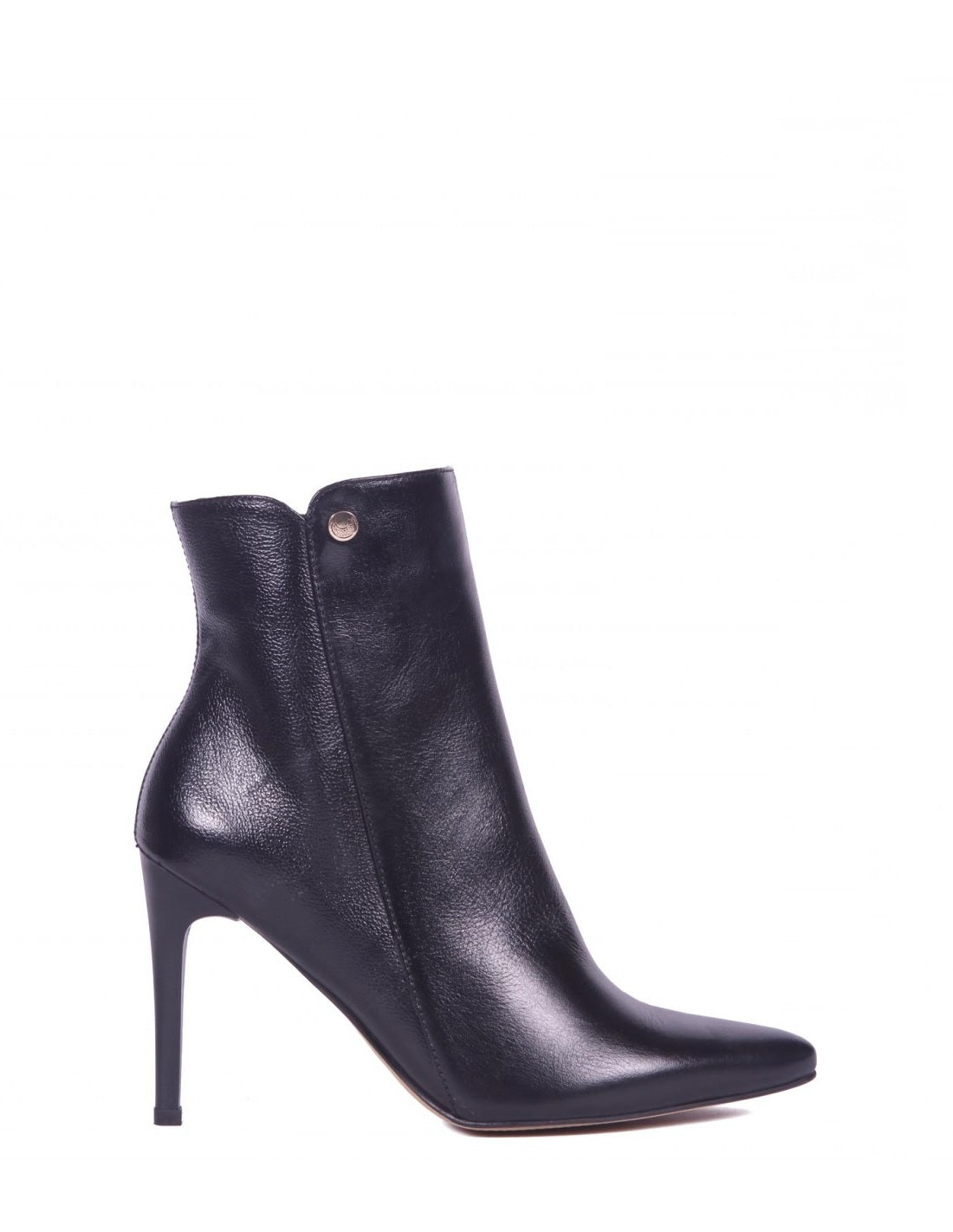 Botin  Malta Cuero Negro