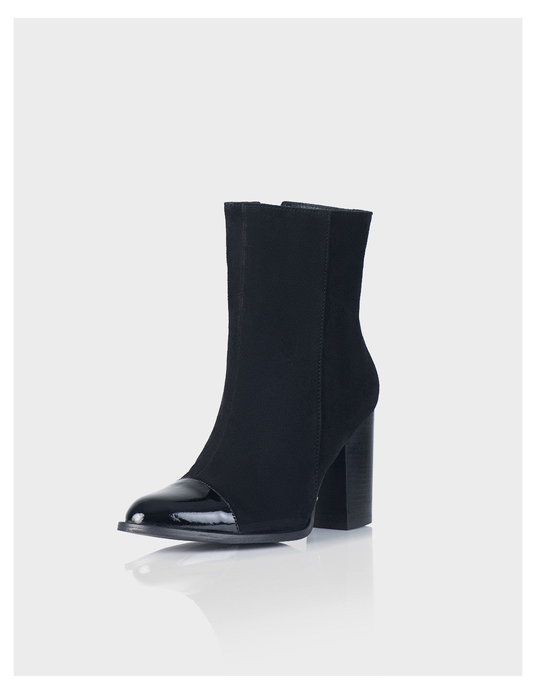 Botin Nyssa Charol * Ante Negro