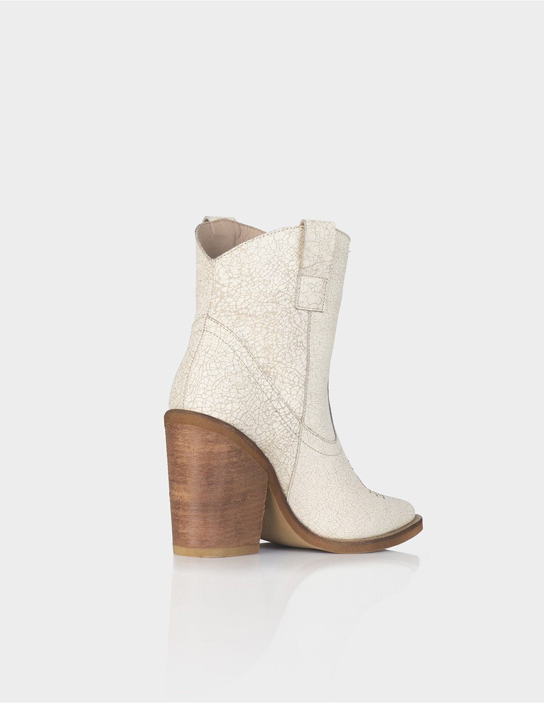 Texana Trixie Cuero Craquelado Beige