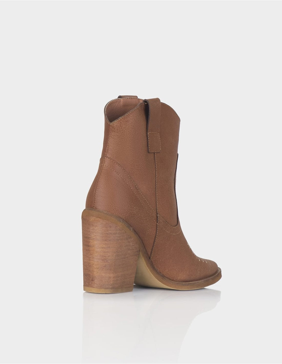Texana Trixie Cuero Craquelado Miel