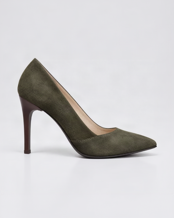 Stiletto Romely Ante Verde Oliva