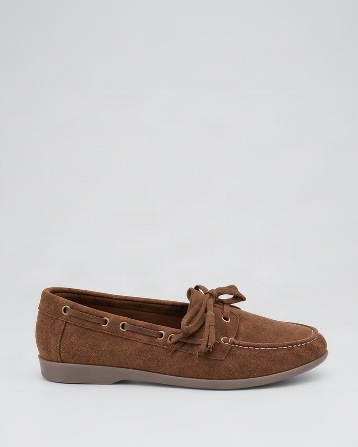 Mocasin Tess Gamuza Canela