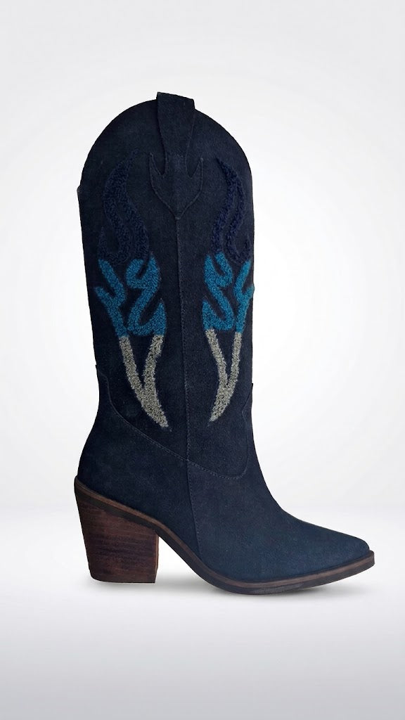 Texana Mantra Gamuza Azul