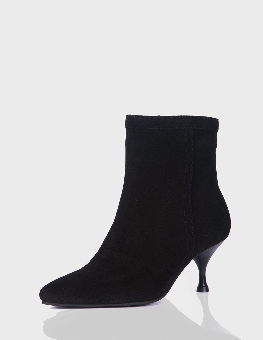 Botin Felice cuero Ante Negro