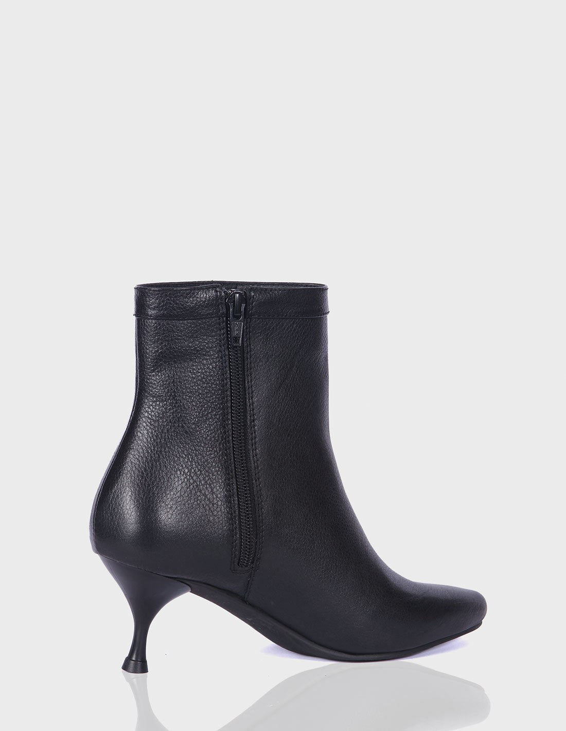 Botin Felice cuero Napa Negro