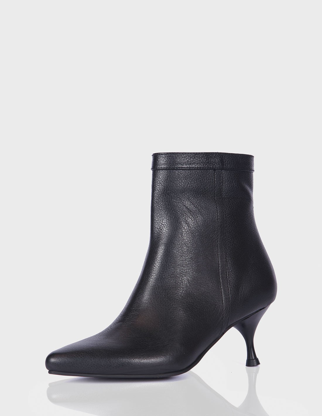 Botin Felice cuero Napa Negro