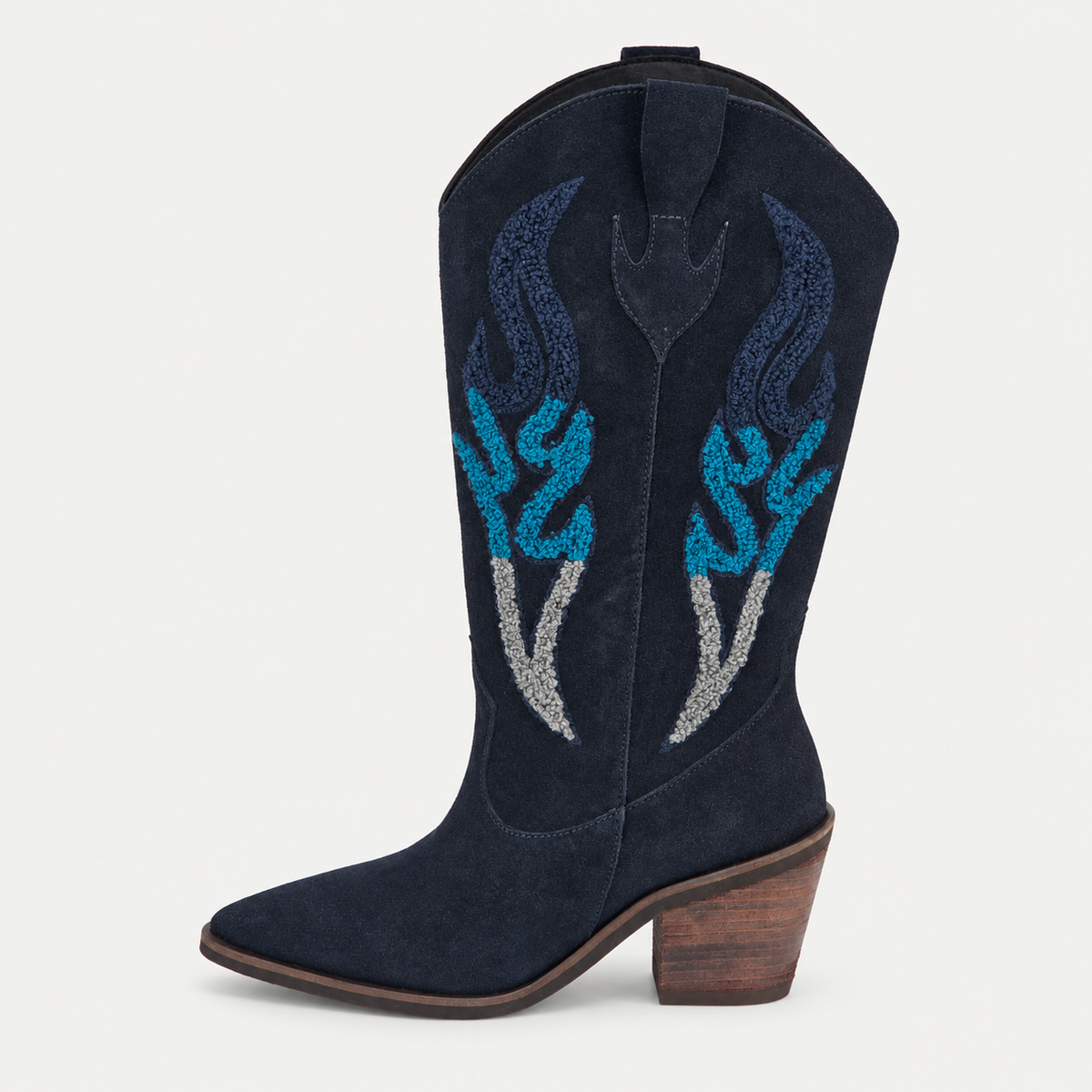 Texana Mantra Gamuza Azul