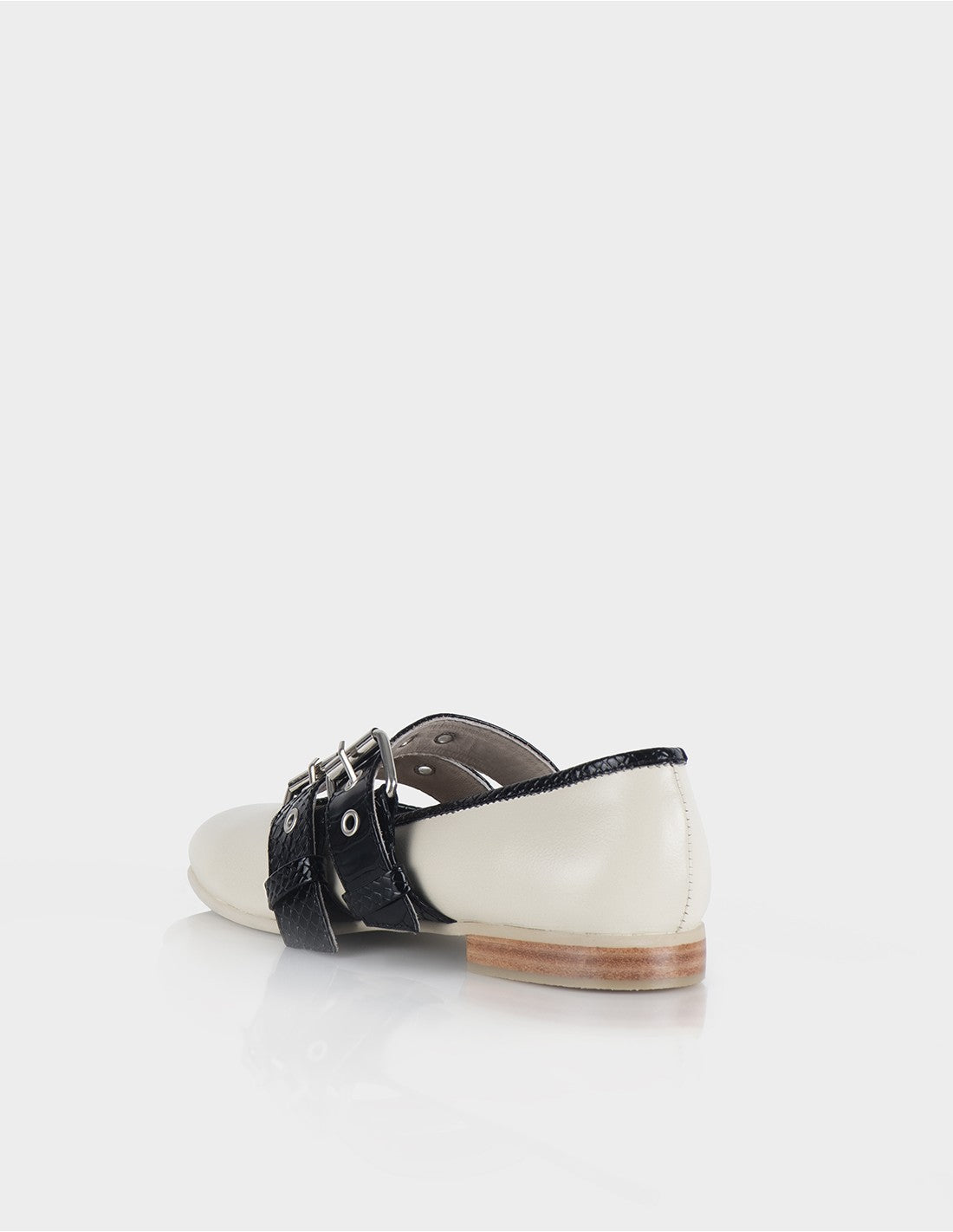 Mary Jane Peyton Beige X Negro