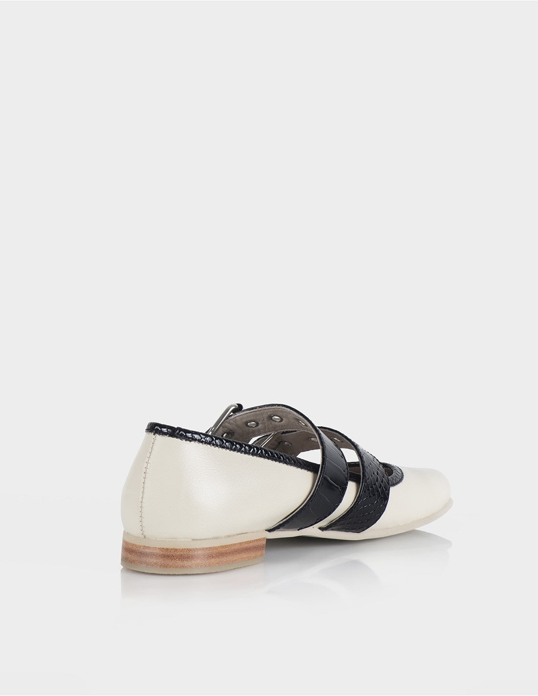 Mary Jane Peyton Beige X Negro