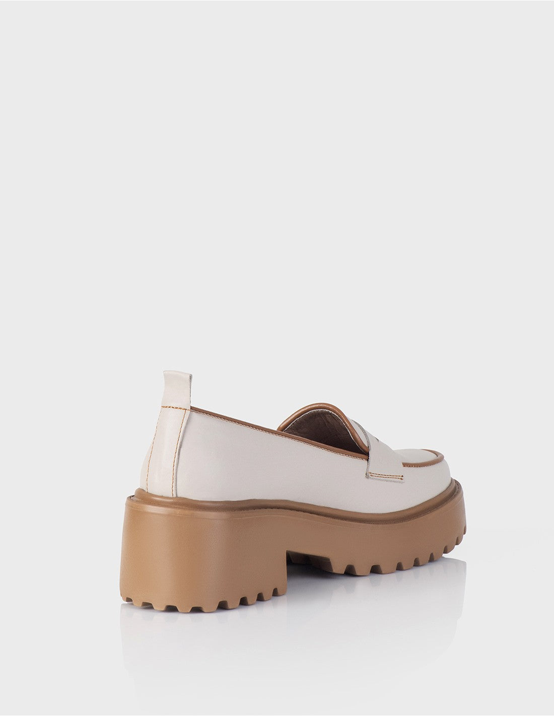 Mocasin Penny Beige x Miel