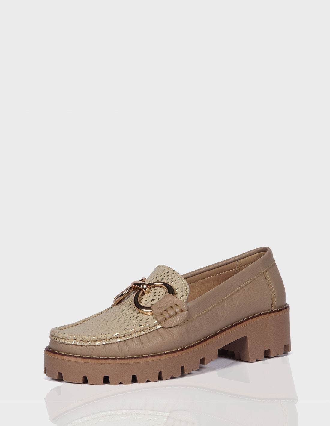 Mocasin Pepa Beige