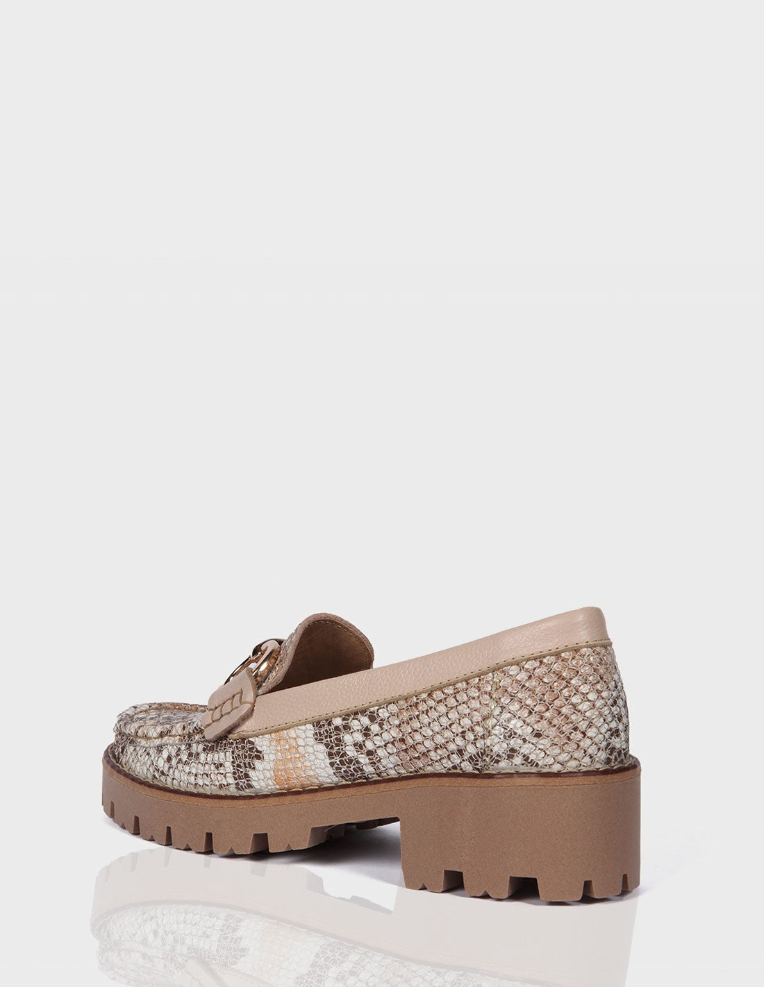 Mocasin Pepa folia Nude