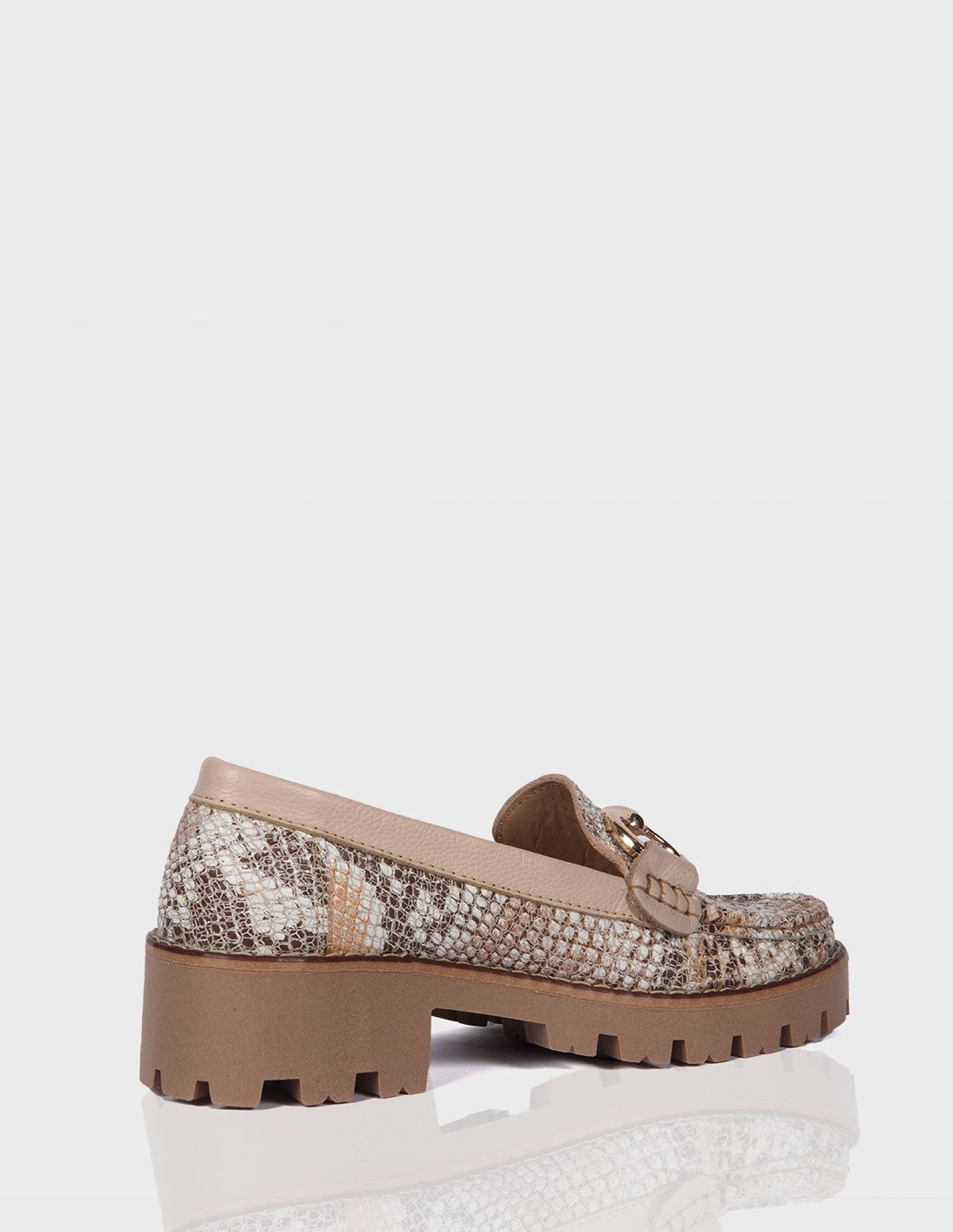Mocasin Pepa folia Nude
