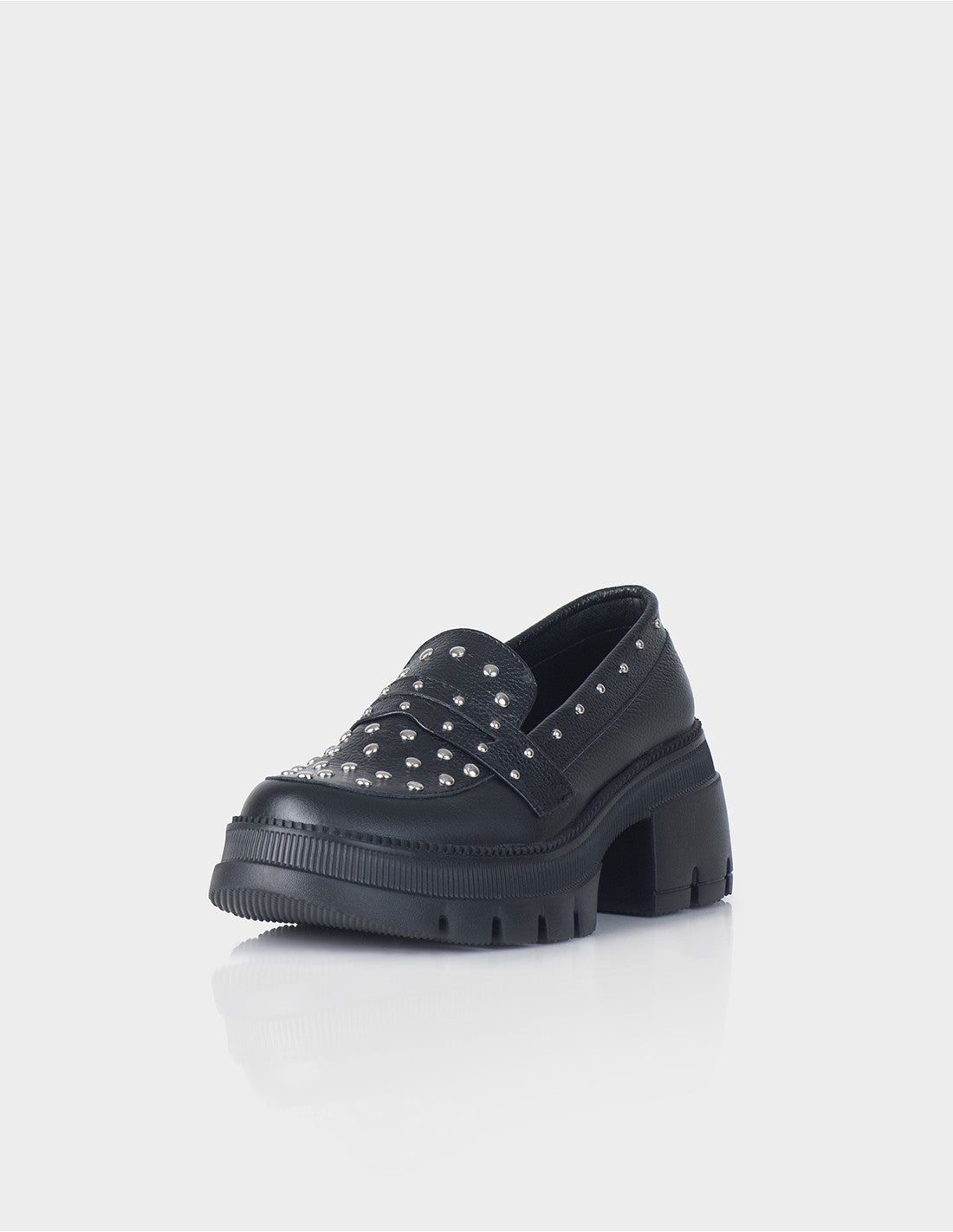Mocasin Zarek Cuero Negro