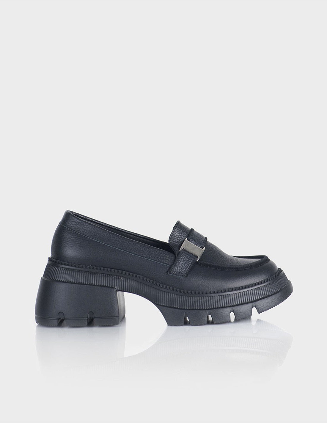 Mocasin Zenda cuero Negro