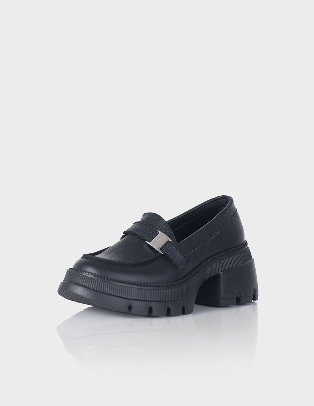 Mocasin Zenda cuero Negro
