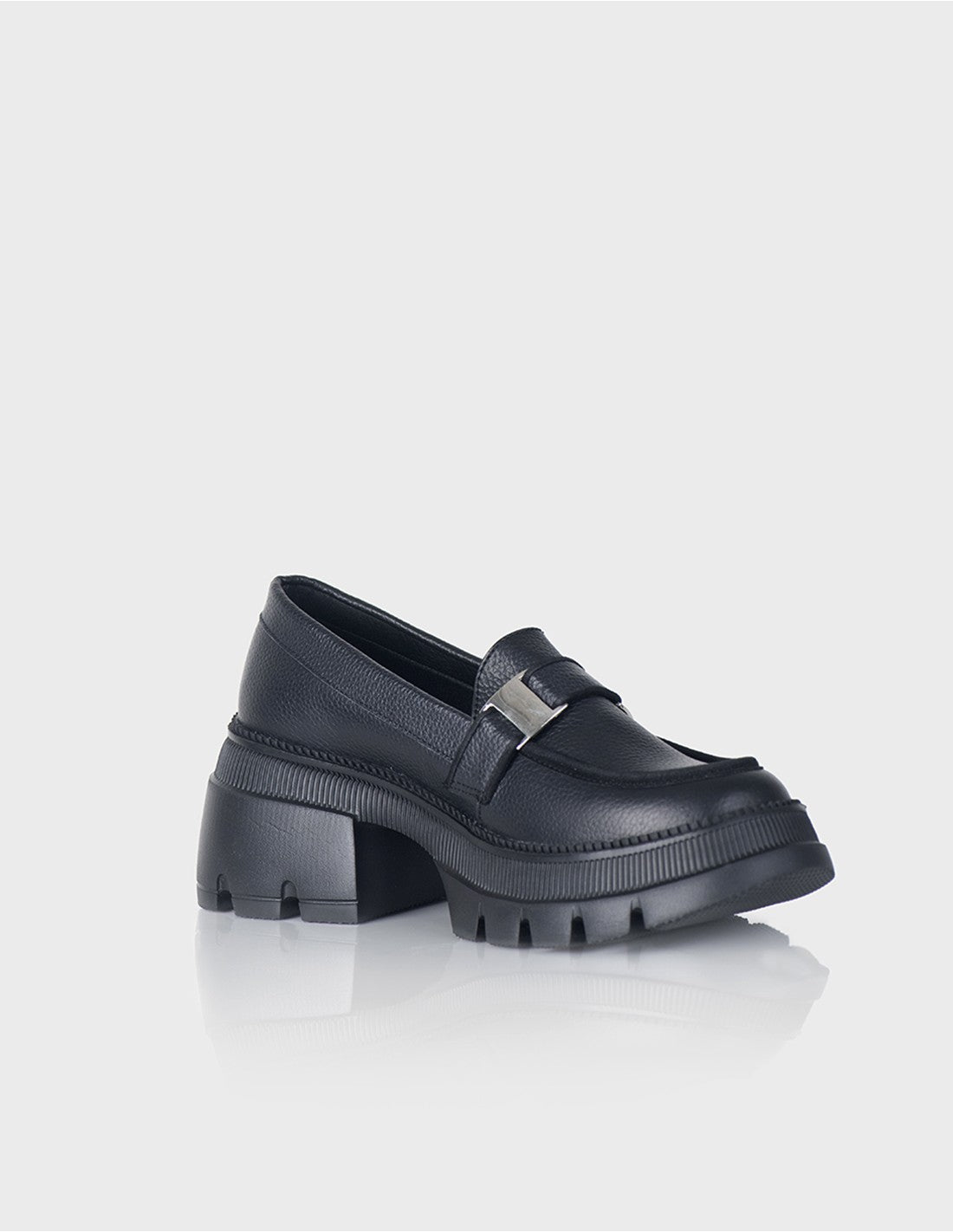 Mocasin Zenda cuero Negro