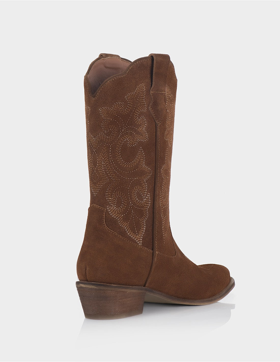 Texana Amber Cuero Gamuza Caramelo