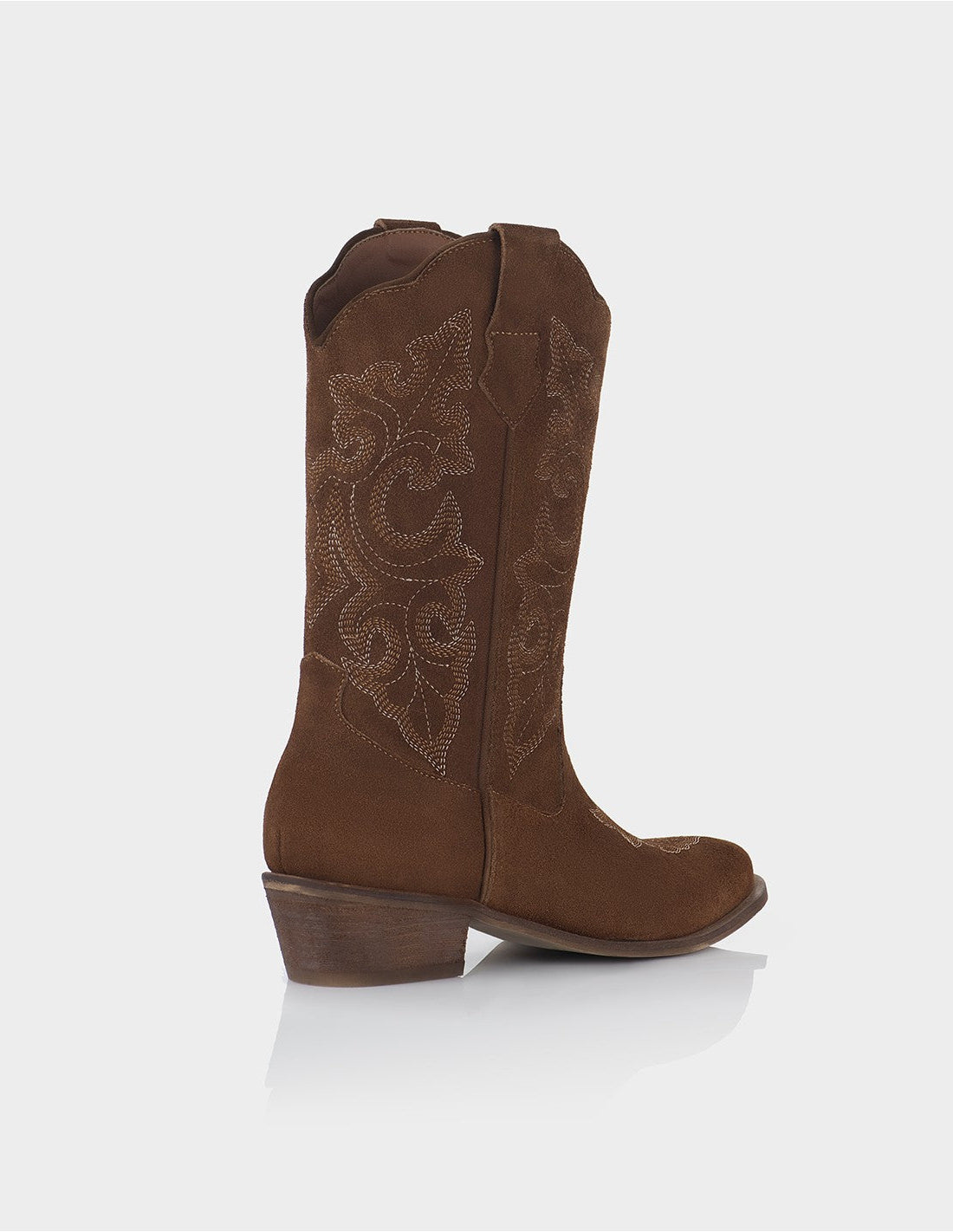Texana Amber Cuero Gamuza Caramelo