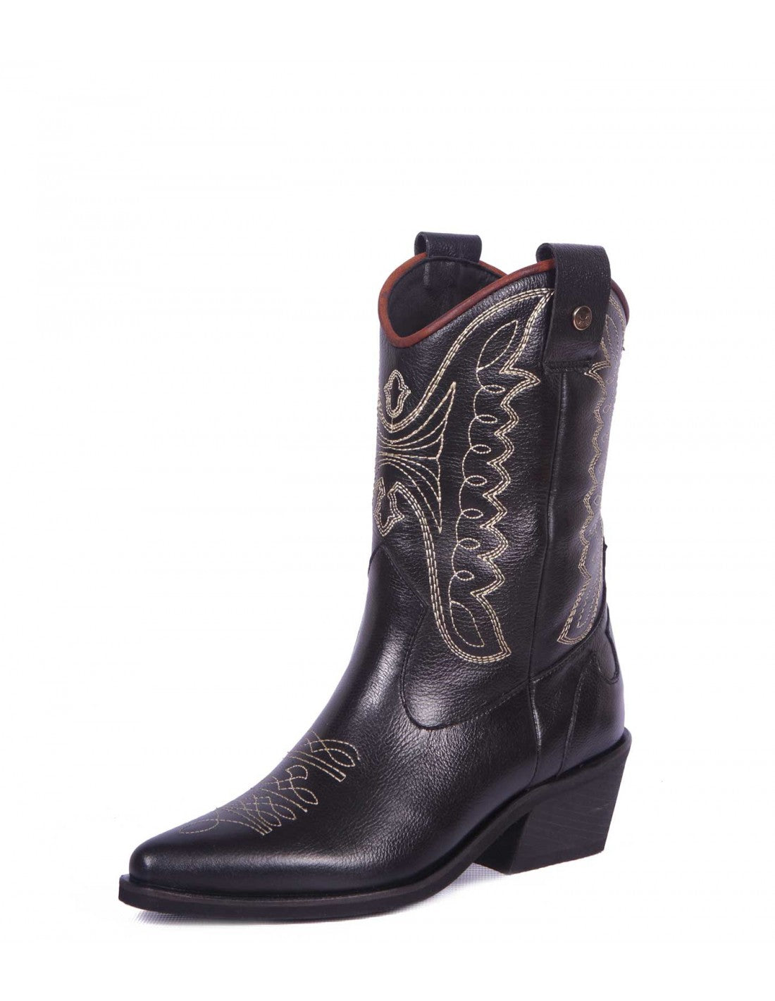 Texana Silvia Cuero negro