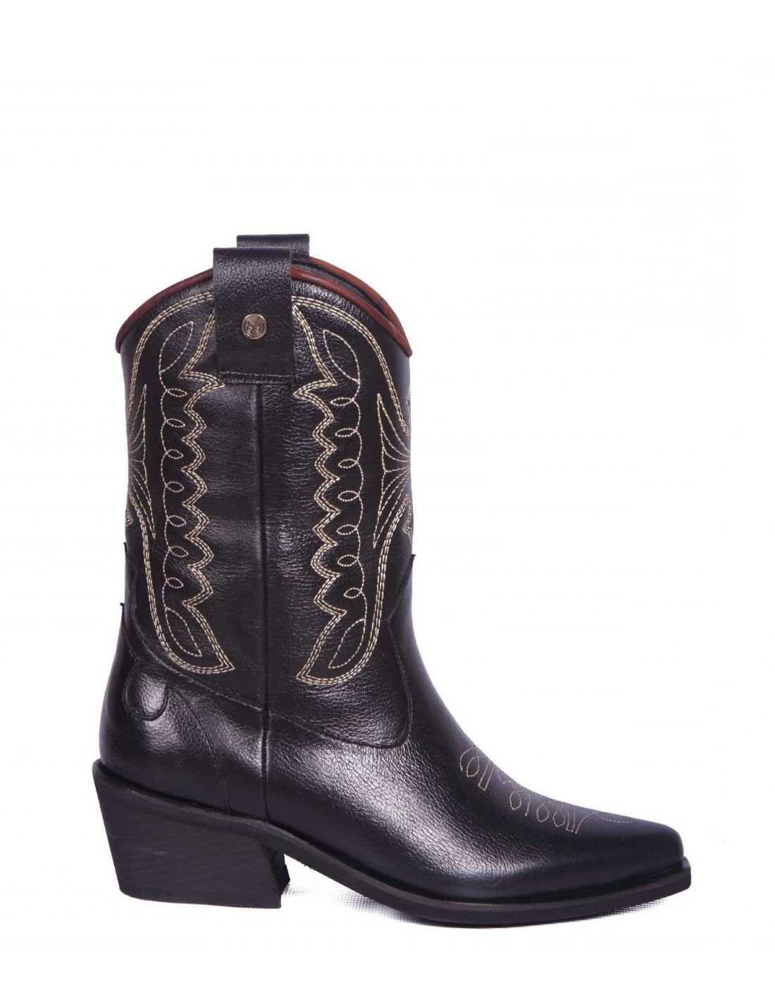 Texana Silvia Cuero negro