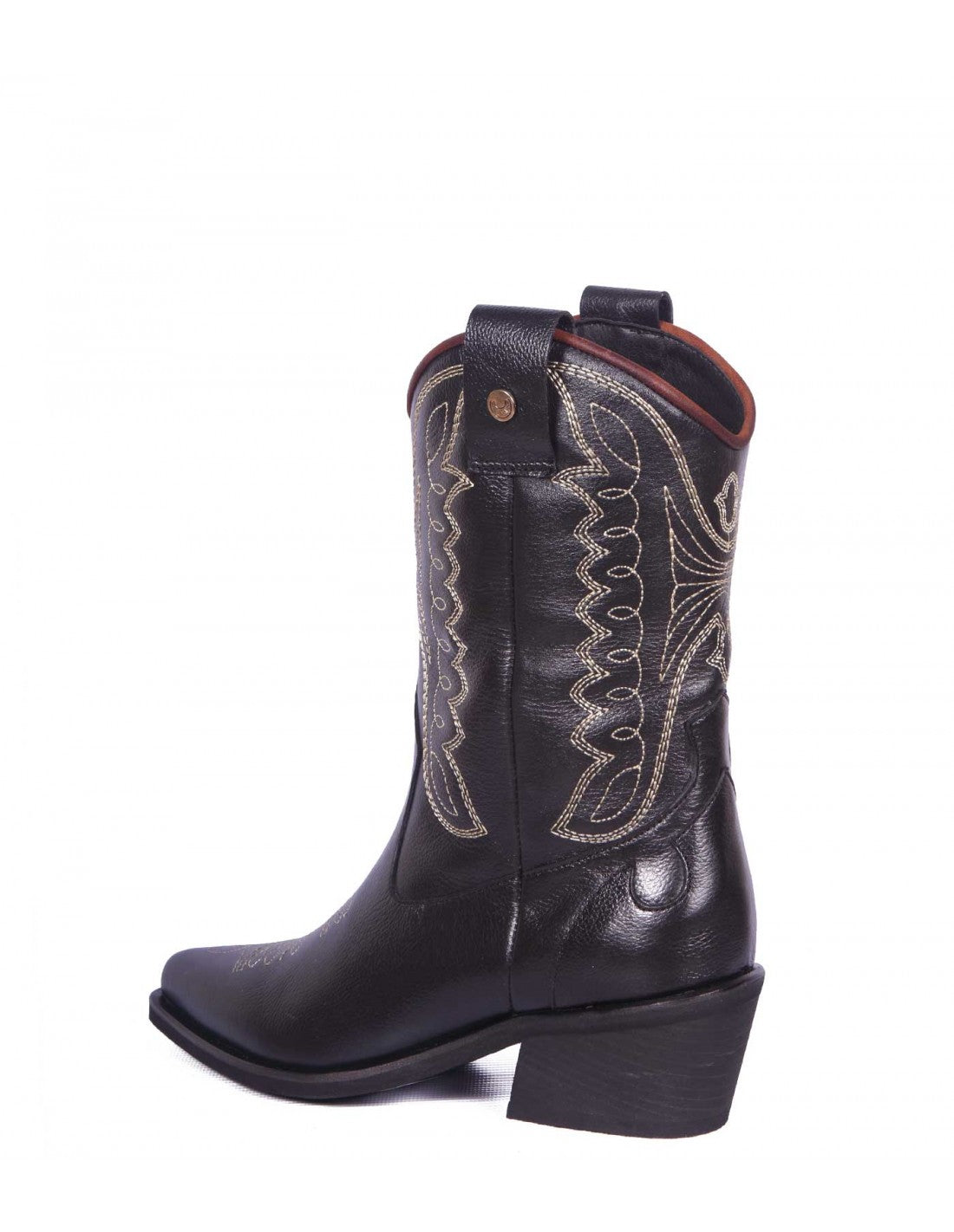 Texana Silvia Cuero negro