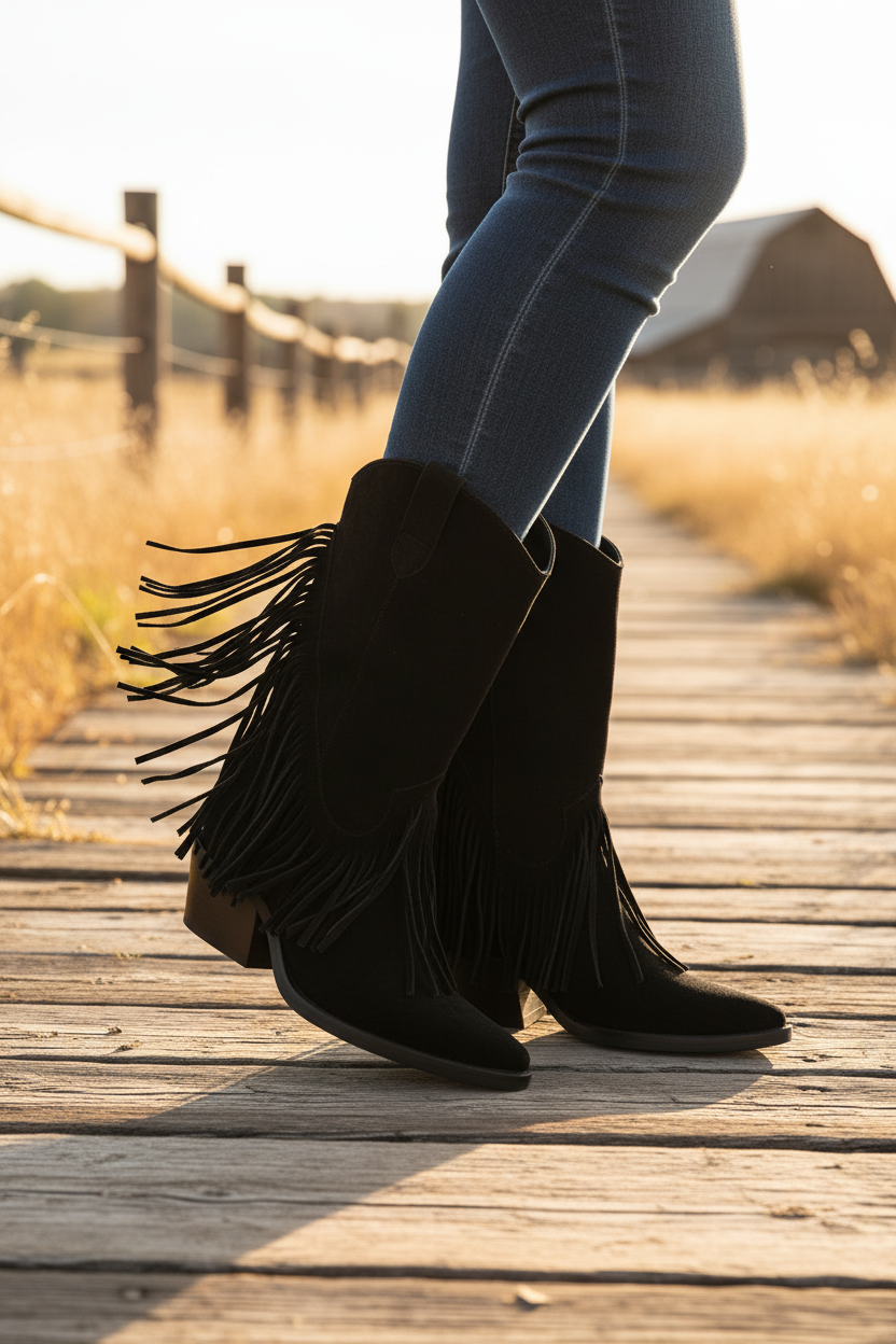 Texana Zahon Gamuza Negro