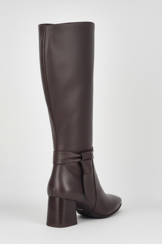 Bota Vitalia Cuero Cafe