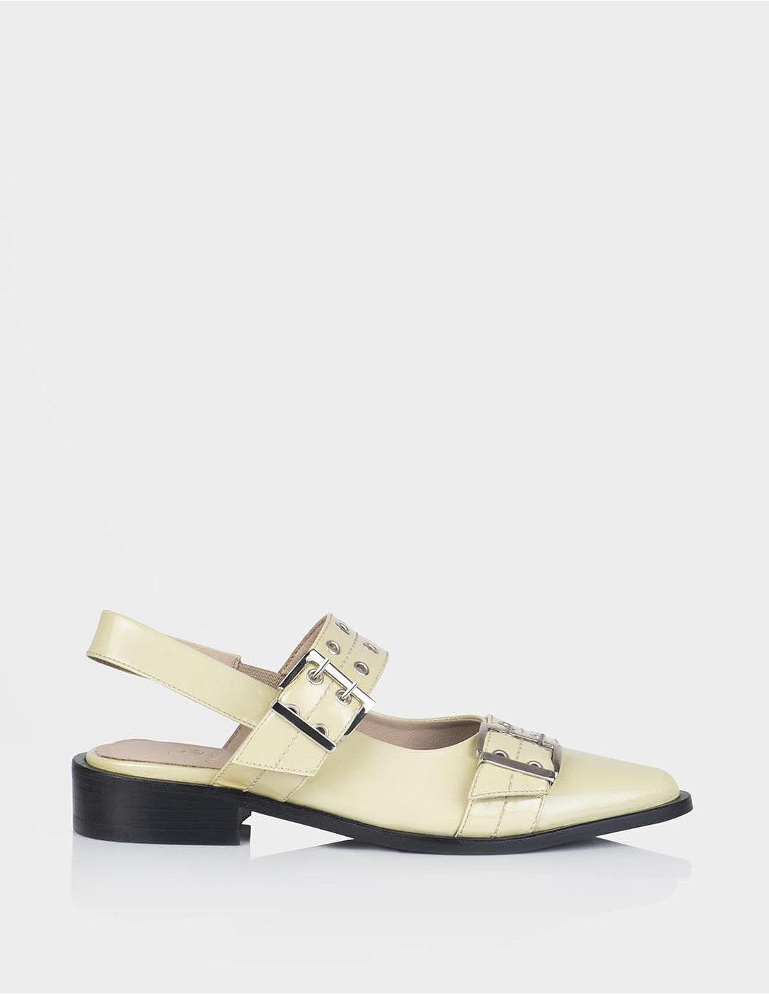 Zapato Slingback Stefania Charol Amarillo