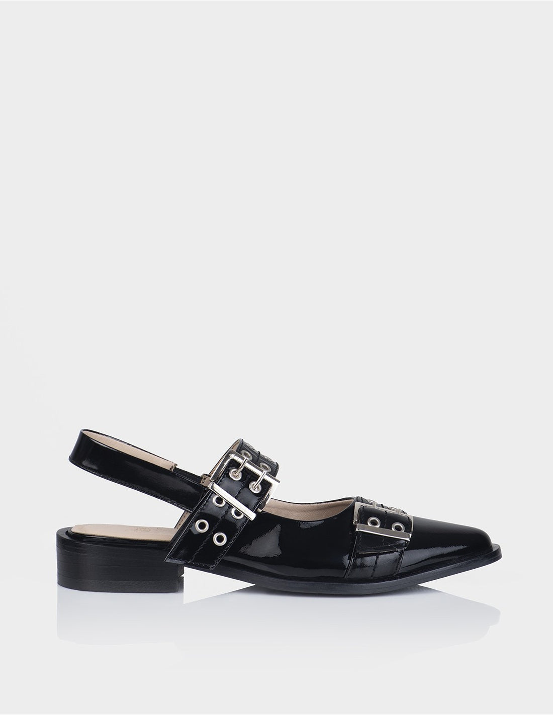Zapato Slingback Stefania Charol Negro